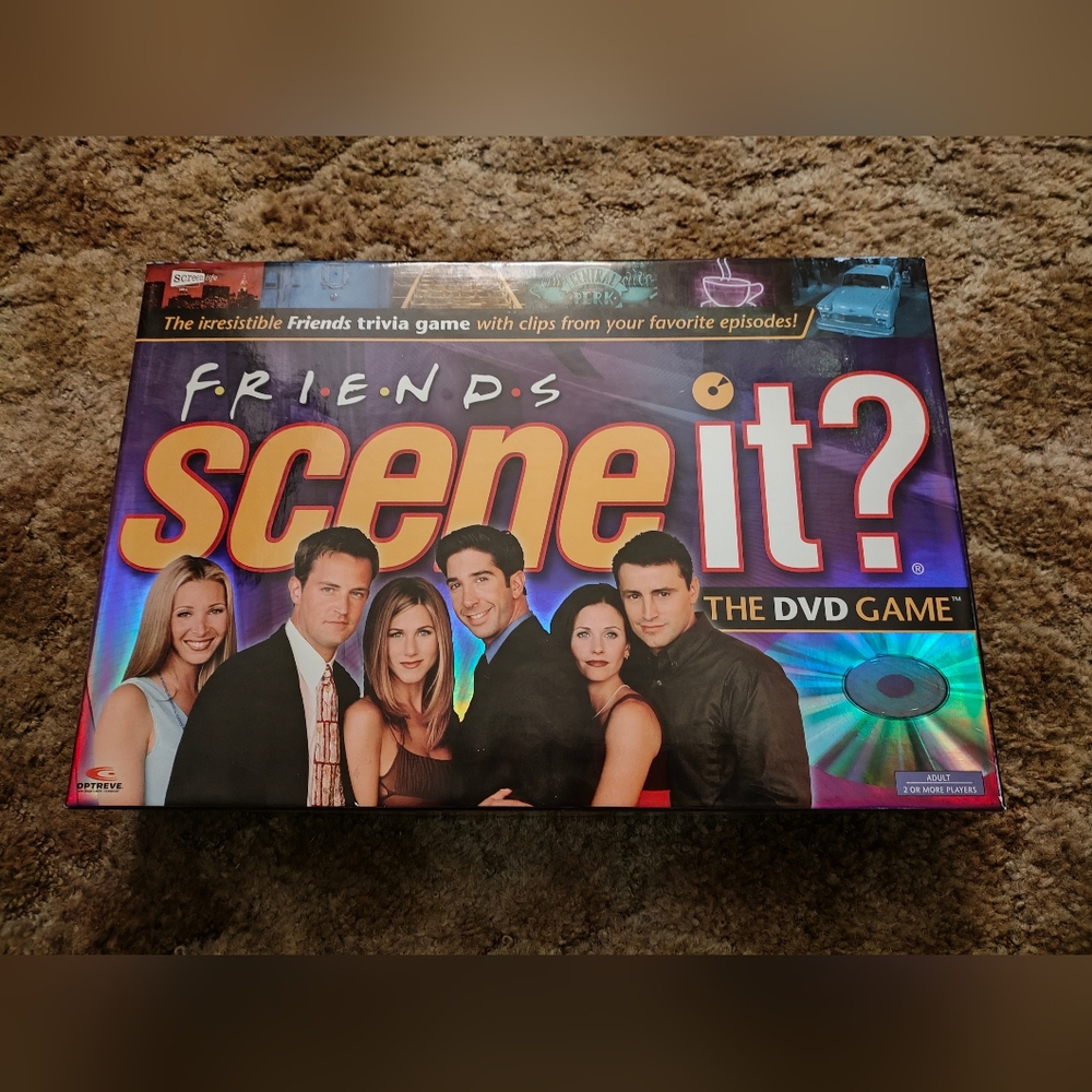FRIENDS DVD SceneIT Board Game